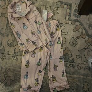 Disney Princess Light Pink Kids Pajama Set